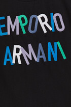 Oversized Organic Logo Embroidery T-Shirt